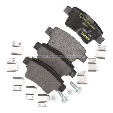 Bromsbeläggssats, Bakaxel — Bakaxel från Autofrance