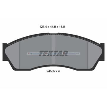 Bromsbeläggssats från Autofrance