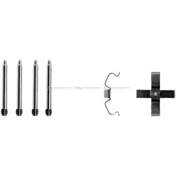 Tillbehörssats, bromsbelägg från Autofrance