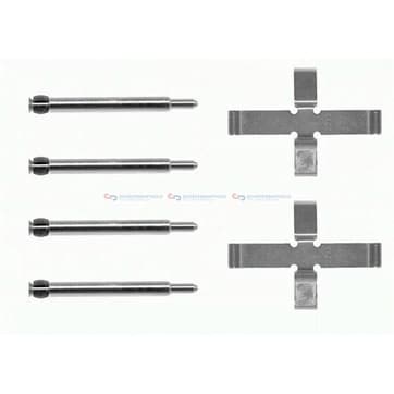 Tillbehörssats, bromsbelägg från Autofrance