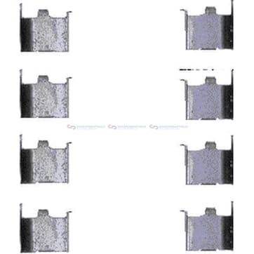 Tillbehörssats, bromsbelägg från Autofrance