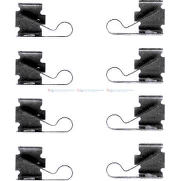 Tillbehörssats, bromsbelägg från Autofrance