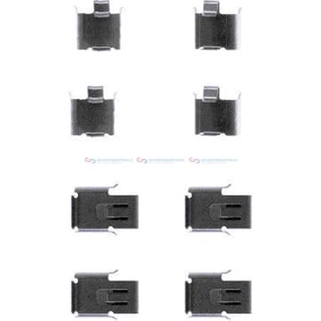 Tillbehörssats, bromsbelägg från Autofrance