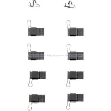 Tillbehörssats, bromsbelägg från Autofrance