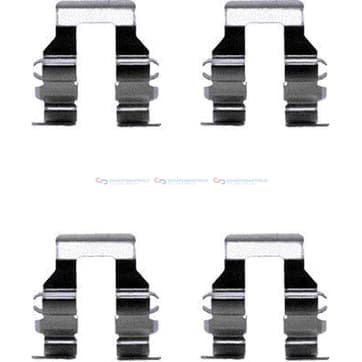 Tillbehörssats, bromsbelägg från Autofrance