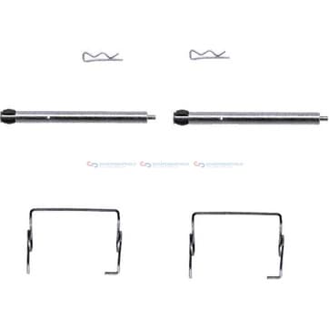 Tillbehörssats, bromsbelägg från Autofrance