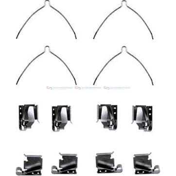 Tillbehörssats, bromsbelägg från Autofrance