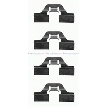 Tillbehörssats, bromsbelägg från Autofrance