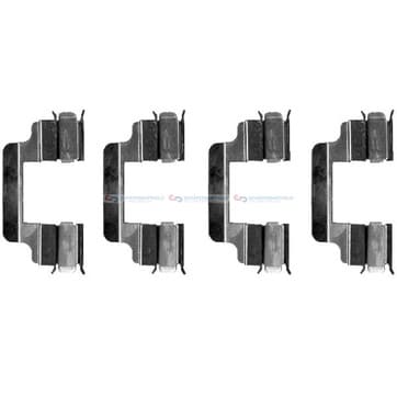 Tillbehörssats, bromsbelägg från Autofrance