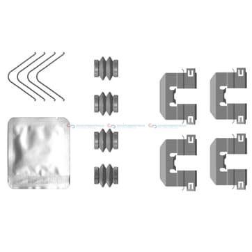 Tillbehörssats, bromsbelägg från Autofrance