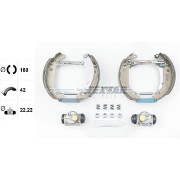 Bromsbandssats från Autofrance