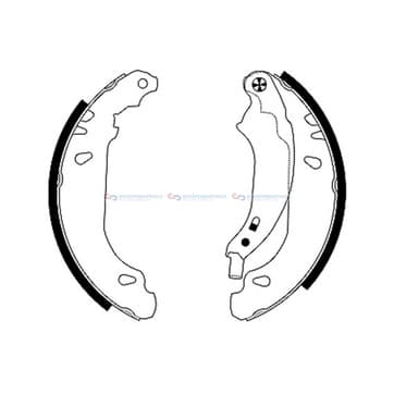 Bromsbandssats från Autofrance