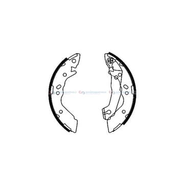 Bromsbandssats från Autofrance