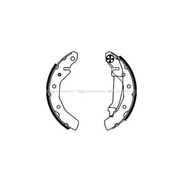 Bromsbandssats från Autofrance