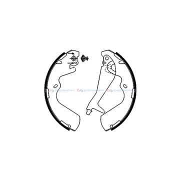 Bromsbandssats från Autofrance