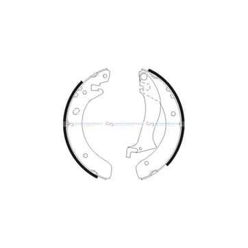 Bromsbandssats från Autofrance