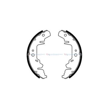 Bromsbandssats från Autofrance