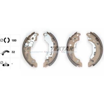 Bromsbandssats från Autofrance