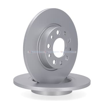 Bromsskiva, Bakaxel — Bakaxel från Autofrance