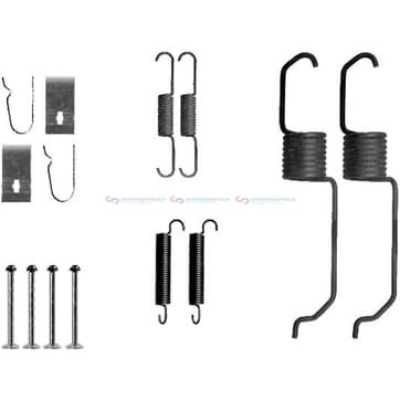 Tillbehörssats, bromsskor från Autofrance