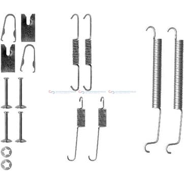 Tillbehörssats, bromsskor från Autofrance