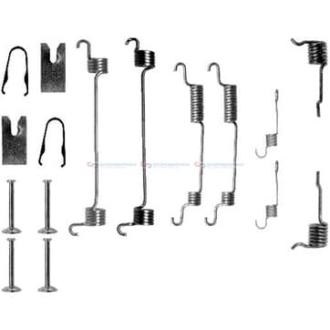 Tillbehörssats, bromsskor från Autofrance