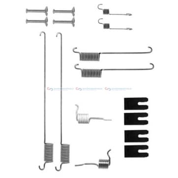 Tillbehörssats, bromsskor från Autofrance