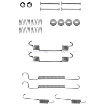 Tillbehörssats, bromsskor från Autofrance