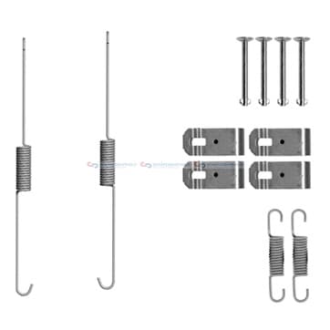 Tillbehörssats, bromsskor från Autofrance