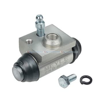 Hjulbromscylinder, Bakaxel