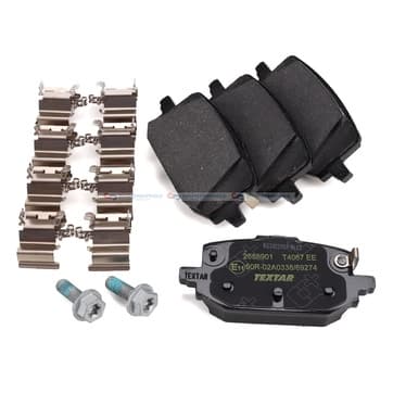 Bromsbeläggssats, Bakaxel — Bakaxel från Autofrance