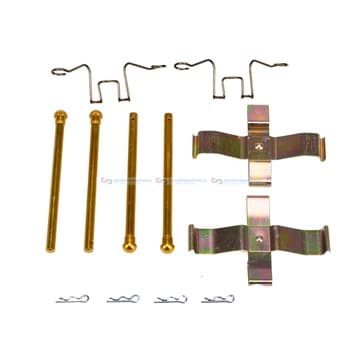 Tillbehörssats, bromsbelägg, Framaxel — Framaxel från Autofrance