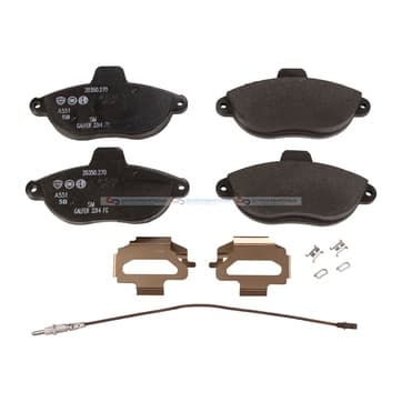 Bromsbeläggssats från Autofrance