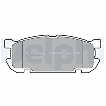 Bromsbeläggssats från Autofrance