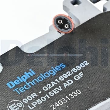 Bromsbeläggssats, Framaxel — Framaxel