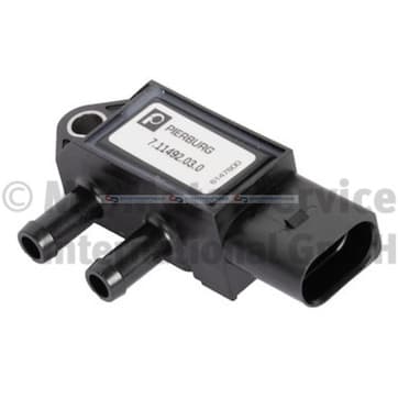 Givare, avgastryck från Autofrance