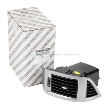 Instrumentbrädans luftmunstycke