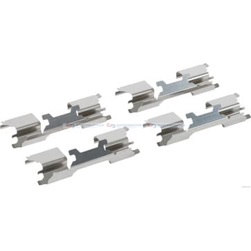 Tillbehörssats, bromsbelägg, Framaxel — Framaxel från Autofrance