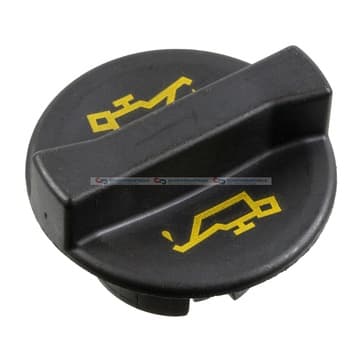 Lock, oljepåfyllningshals