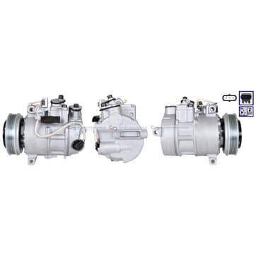 Kompressor, AC Ø-115mm från Autofrance