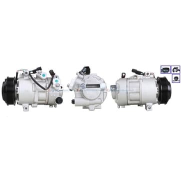 Kompressor, AC Ø-112mm från Autofrance