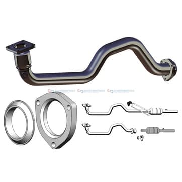 Avgasrör, Fram vorne — Fram från Autofrance