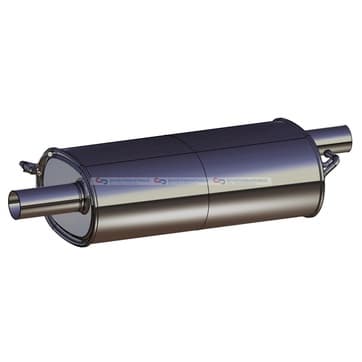 Mellanljuddämpare från Autofrance