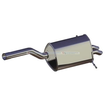 Bakre ljuddämpare från Autofrance