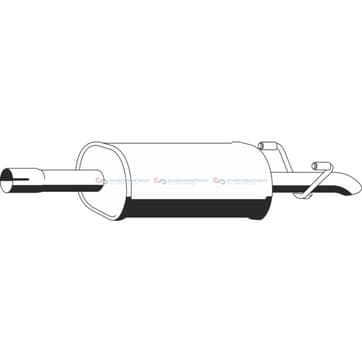 Mellanljuddämpare från Autofrance