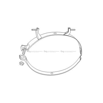 Fäste, avgassystem från Autofrance