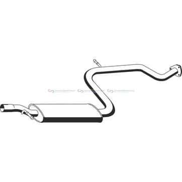 Mellanljuddämpare från Autofrance