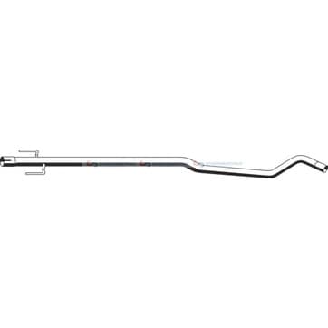 Avgasrör, Mitt Mitte — Mitt från Autofrance