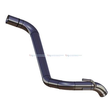 Avgasrör, Bak — Bak från Autofrance