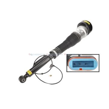 Luftfjädring, fjäderben, Bakaxel höger